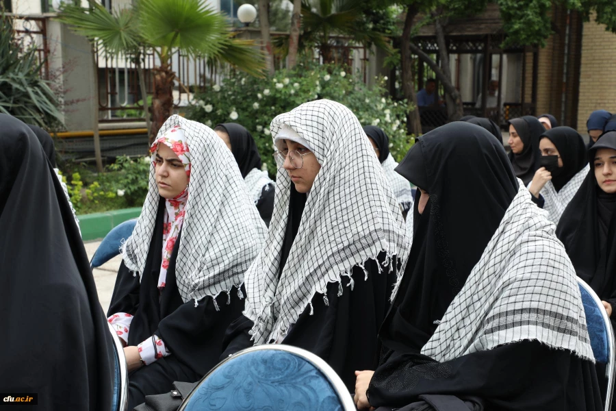 مراسم سومین سالگرد تدفین شهید گمنام سازمان مرکزی دانشگاه فرهنگیان 9