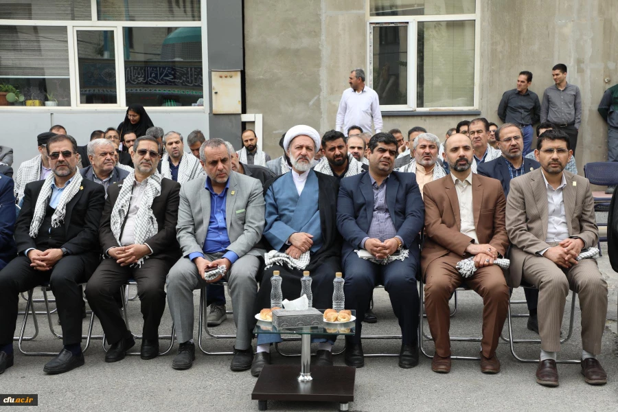 مراسم سومین سالگرد تدفین شهید گمنام سازمان مرکزی دانشگاه فرهنگیان 12