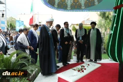 مراسم سومین سالگرد تدفین شهید گمنام سازمان مرکزی دانشگاه فرهنگیان 30