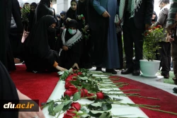 مراسم سومین سالگرد تدفین شهید گمنام سازمان مرکزی دانشگاه فرهنگیان 31