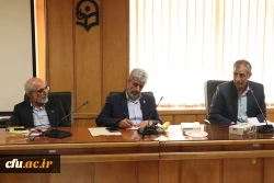 نشست رییس دانشگاه فرهنگیان کشور  با اعضای هیئت علمی پردیس های استان فارس 2
