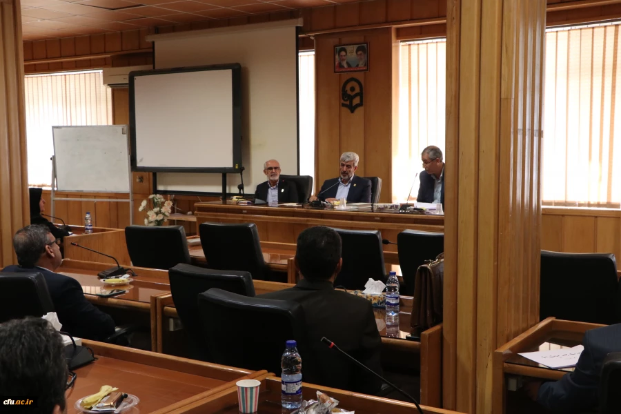 نشست رییس دانشگاه فرهنگیان کشور  با اعضای هیئت علمی پردیس های استان فارس 3