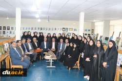 افتتاح یازدهمین نمایشگاه آثار هنری دانشجو معلمان و اساتید دانشگاه فرهنگیان آذربایجان شرقی 7