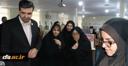 افتتاح یازدهمین نمایشگاه آثار هنری دانشجو معلمان و اساتید دانشگاه فرهنگیان آذربایجان شرقی 13