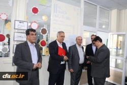 افتتاح یازدهمین نمایشگاه آثار هنری دانشجو معلمان و اساتید دانشگاه فرهنگیان آذربایجان شرقی 19