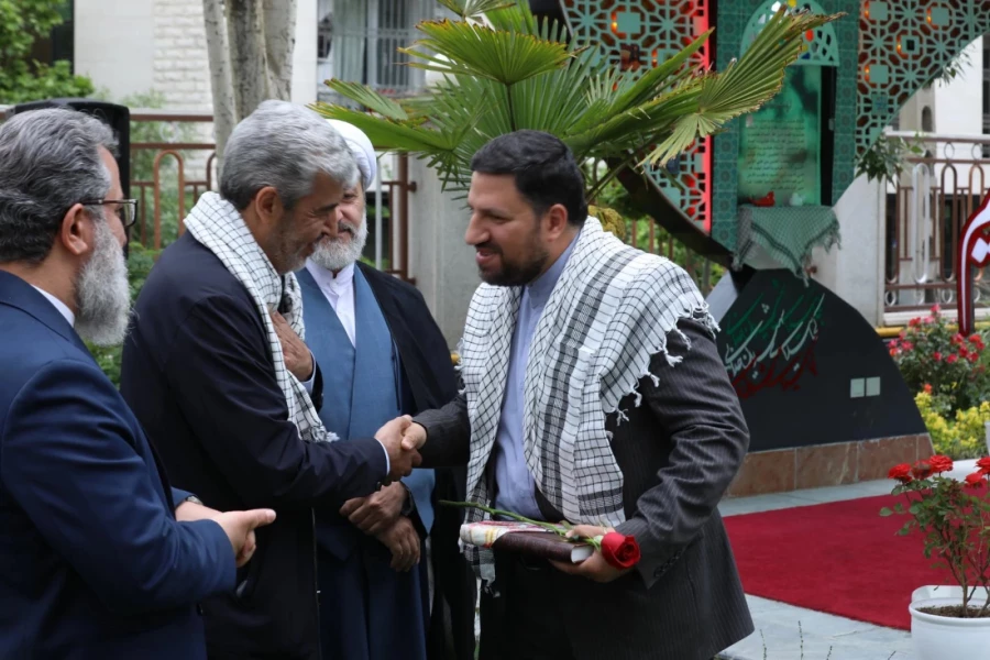 برگزاری مراسم سومین سالگرد تدفین شهید گمنام سازمان مرکزی دانشگاه فرهنگیان ‏ 5