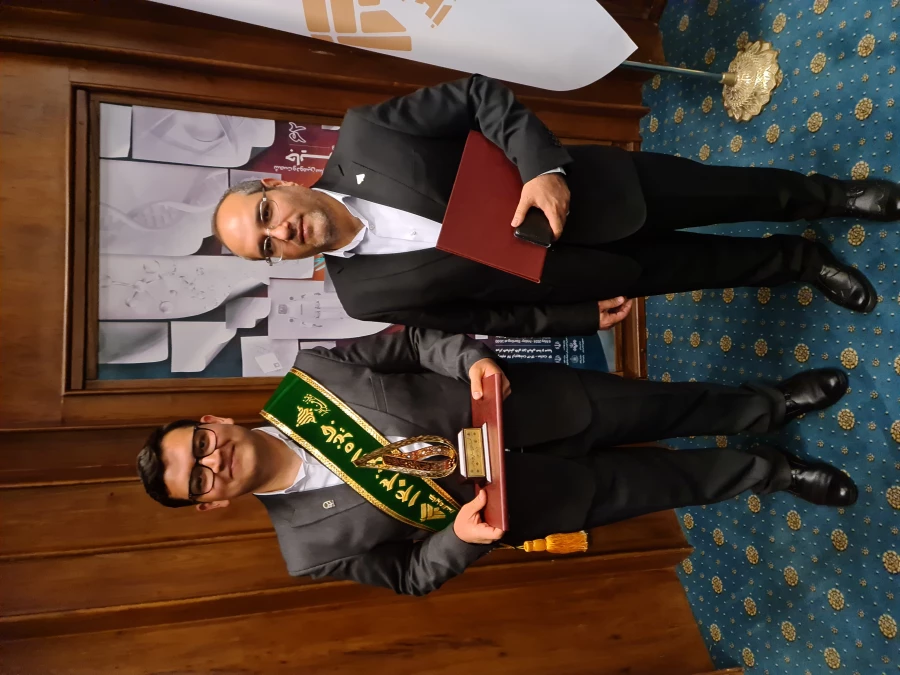 دریافت جایزه نوبل ایرانی توسط دانشجوی نخبه دانشگاه فرهنگیان آذربایجان شرقی 6