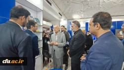 بازدید وزیر علوم، تحقیقات و فناوری از غرفه دانشگاه فرهنگیان در سی  و پنجمین نمایشگاه کتاب 3