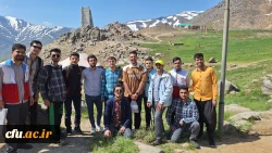 سعود جمعی از کارکنان و دانشجویان پردیس شهید مقصودی به ارتفاعات همدان 4