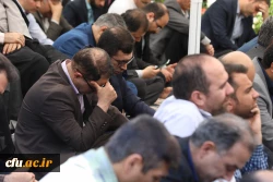 مراسم سوگواری شهادت خادم الرضا، سید ابراهیم رییسی در جوار مزار شهید گمنام سازمان مرکزی دانشگاه فرهنگیان 5