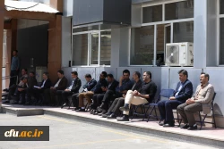 مراسم سوگواری شهادت خادم الرضا، سید ابراهیم رییسی در جوار مزار شهید گمنام سازمان مرکزی دانشگاه فرهنگیان 6