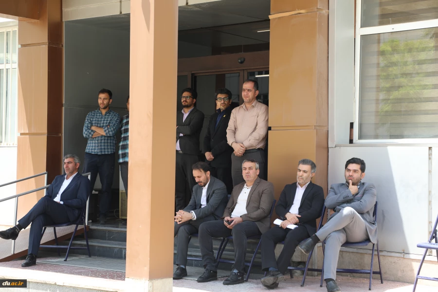 مراسم سوگواری شهادت خادم الرضا، سید ابراهیم رییسی در جوار مزار شهید گمنام سازمان مرکزی دانشگاه فرهنگیان 19