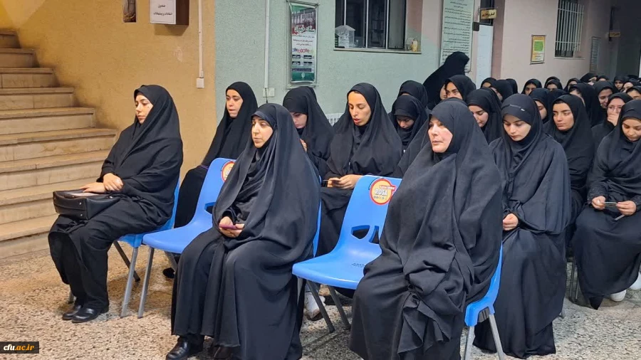 مراسم یادبود و بزرگداشت شهدای خدمت در پردیس بنت الهدی صدر