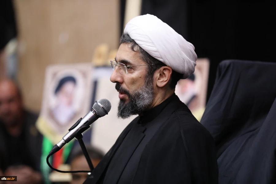 سوگواری خانواده دانشگاه فرهنگیان در عزای شهادت رئیس جمهور و هیات همراه 3