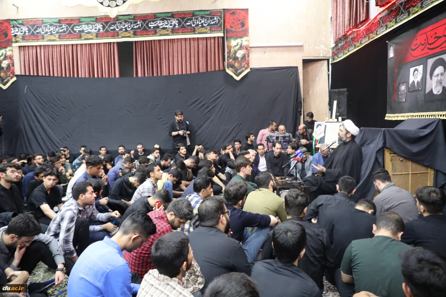 سوگواری خانواده دانشگاه فرهنگیان در عزای شهادت رئیس جمهور و هیات همراه 5