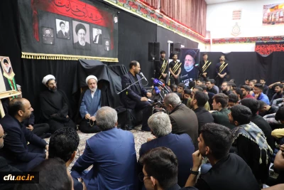 سوگواری خانواده دانشگاه فرهنگیان در عزای شهدای خدمت