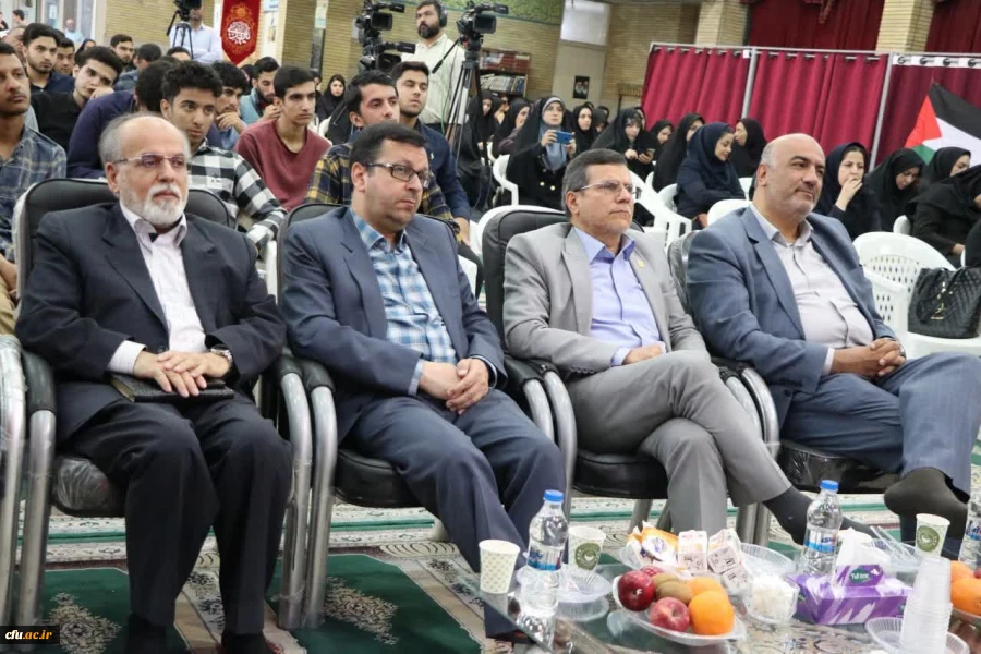 حضور نماینده حماس در نشست " تب غزه " در دانشگاه فرهنگیان اصفهان با همکاری مدیریت امور بین الملل دانشگاه فرهنگیان 3