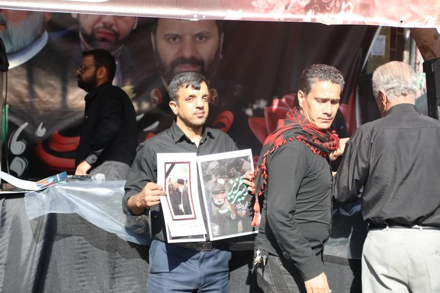 موکب دانشگاه فرهنگیان در مراسم تشییع پیکر شهید سیدابراهیم رئیسی و همراهانش 2