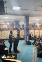 عزاداری دانشگاهیان دانشگاه  فرهنگیان قزوین در سوگ شهادت رییس جمهور و هیئت همراه 3