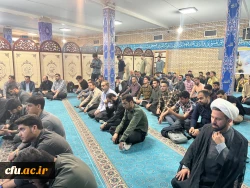 عزاداری دانشگاهیان دانشگاه  فرهنگیان قزوین در سوگ شهادت رییس جمهور و هیئت همراه 6