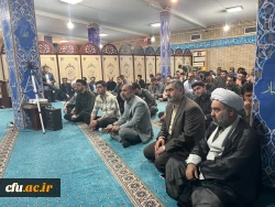 عزاداری دانشگاهیان دانشگاه  فرهنگیان قزوین در سوگ شهادت رییس جمهور و هیئت همراه 7