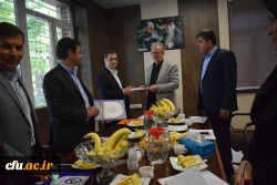 بازدید هیات نظارت، ارزیابی و تضمین کیفیت استان از دانشگاه فرهنگیان کرمانشاه و تقدیر از اعضای هیات رئیسه دانشگاه
 7