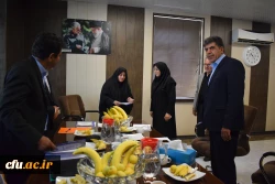 بازدید هیات نظارت، ارزیابی و تضمین کیفیت استان از دانشگاه فرهنگیان کرمانشاه و تقدیر از اعضای هیات رئیسه دانشگاه
 9