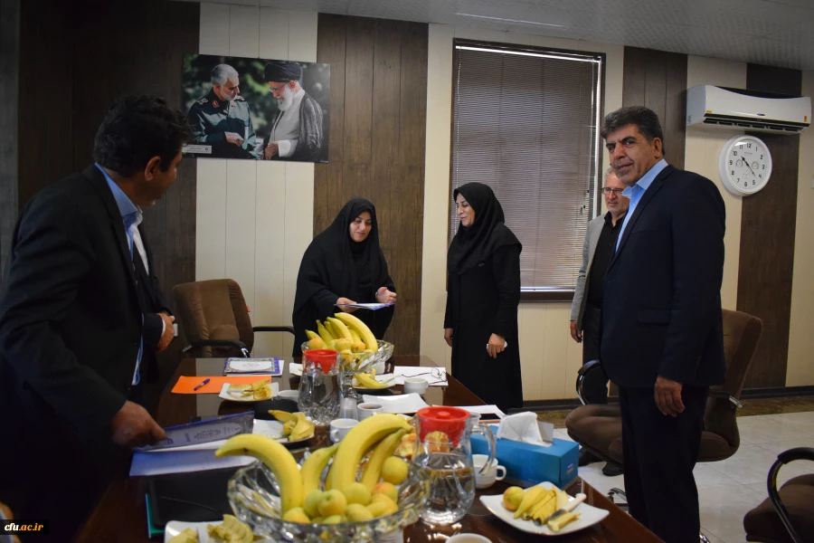 بازدید هیات نظارت، ارزیابی و تضمین کیفیت استان از دانشگاه فرهنگیان کرمانشاه و تقدیر از اعضای هیات رئیسه دانشگاه
 9