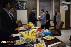 بازدید هیات نظارت، ارزیابی و تضمین کیفیت استان از دانشگاه فرهنگیان کرمانشاه و تقدیر از اعضای هیات رئیسه دانشگاه
 10