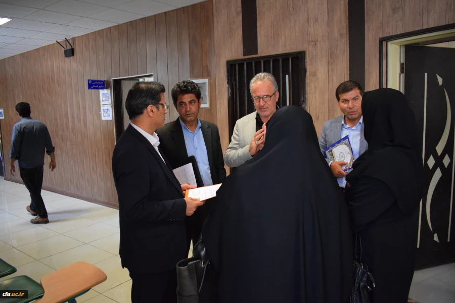 بازدید هیات نظارت، ارزیابی و تضمین کیفیت استان از دانشگاه فرهنگیان کرمانشاه و تقدیر از اعضای هیات رئیسه دانشگاه
 11