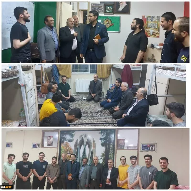 اولین بازدید و دیدار صمیمی سرپرست معاونت فرهنگی و تربیتی با دانشجومعلمان 3