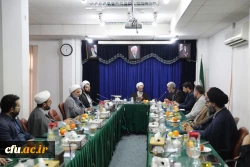 دیدار رییس و اعضای هیات رییسه دانشگاه فرهنگیان با رییس موسسه امام خمینی( ره)  2