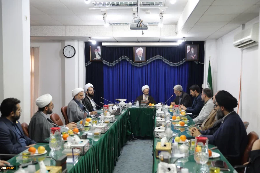 دیدار رییس و اعضای هیات رییسه دانشگاه فرهنگیان با رییس موسسه امام خمینی( ره)  2