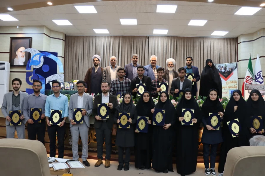 آیین اختتامیه یازدهمین جشنواره تدریس برتر مرحله منطقه ای به میزبانی دانشگاه فرهنگیان استان زنجان 3