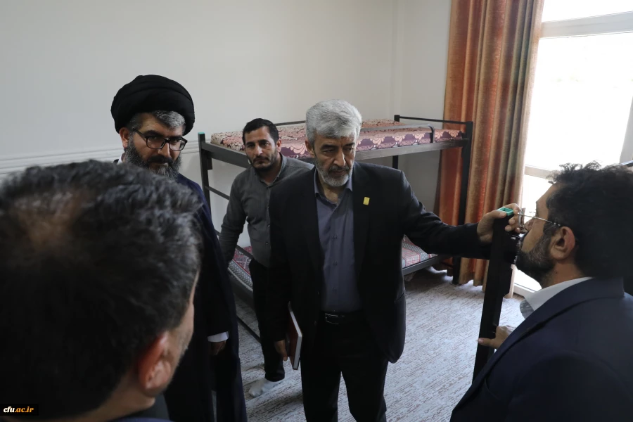 سفر 2 روزه رییس و اعضای هیات رییسه دانشگاه فرهنگیان به استان قم 2