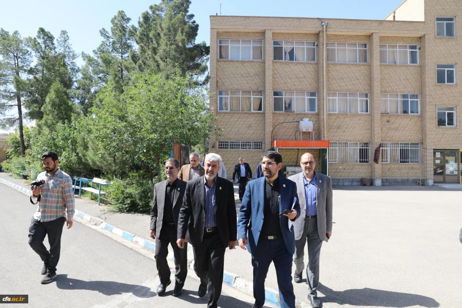 برنامه های سفر رییس دانشگاه فرهنگیان و اعضای هیات رییسه دانشگاه فرهنگیان به استان قم 3