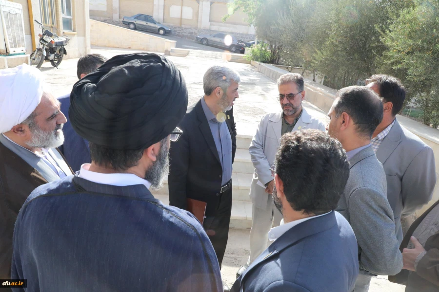 برنامه های سفر رییس دانشگاه فرهنگیان و اعضای هیات رییسه دانشگاه فرهنگیان به استان قم 7