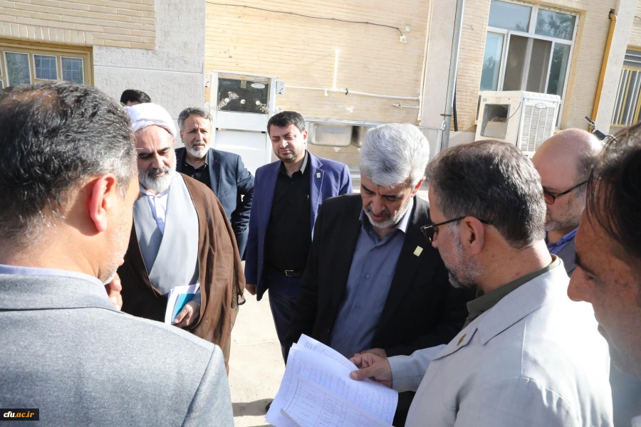 برنامه های سفر رییس دانشگاه فرهنگیان و اعضای هیات رییسه دانشگاه فرهنگیان به استان قم 8