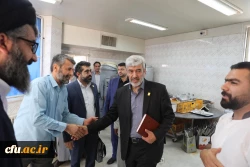 برنامه های سفر رییس دانشگاه فرهنگیان و اعضای هیات رییسه دانشگاه فرهنگیان به استان قم 10