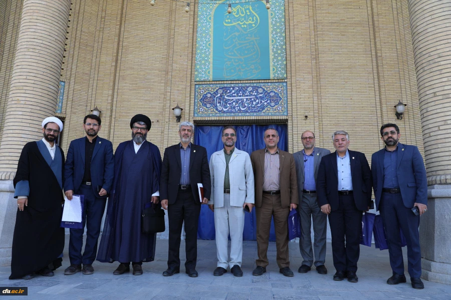 برنامه های سفر رییس دانشگاه فرهنگیان و اعضای هیات رییسه دانشگاه فرهنگیان به استان قم 39