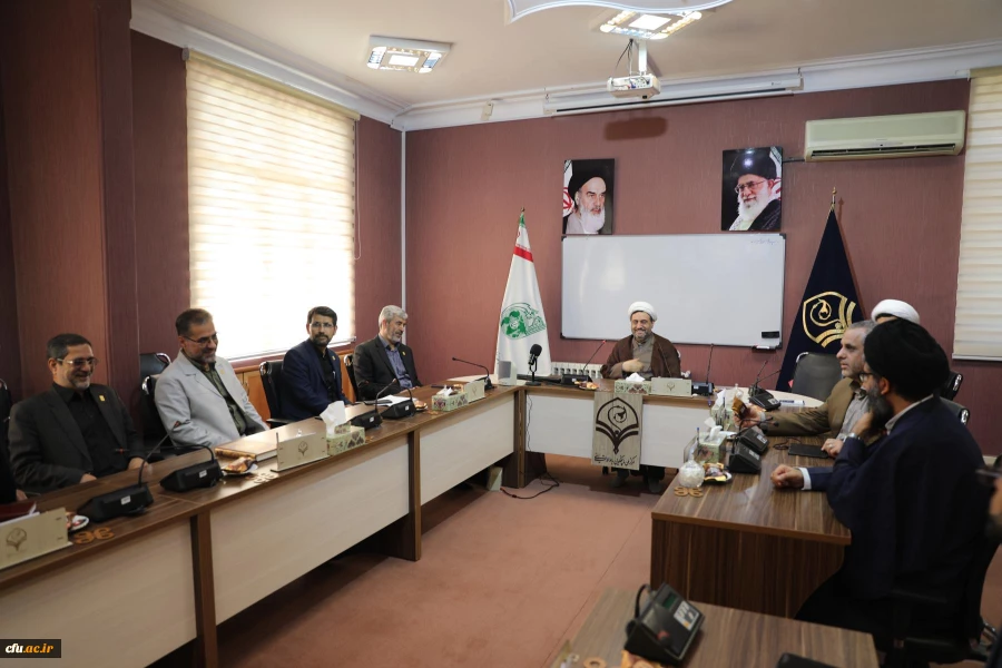 برنامه های سفر رییس دانشگاه فرهنگیان و اعضای هیات رییسه دانشگاه فرهنگیان به استان قم 15