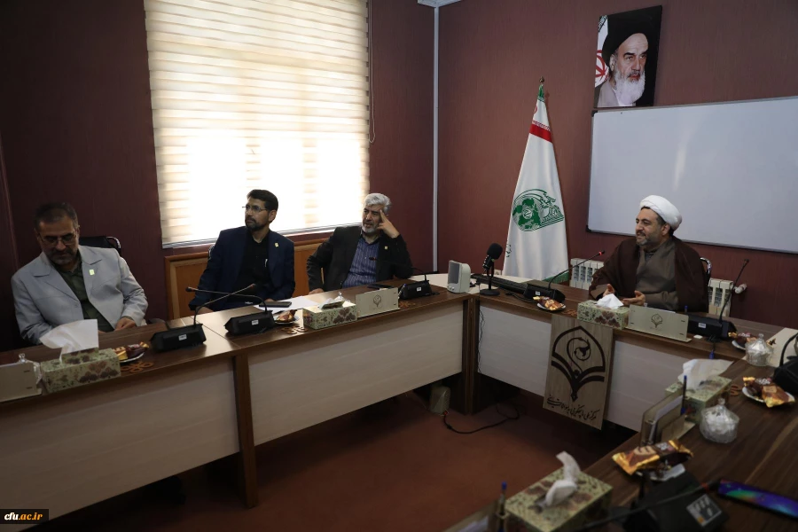 برنامه های سفر رییس دانشگاه فرهنگیان و اعضای هیات رییسه دانشگاه فرهنگیان به استان قم 16