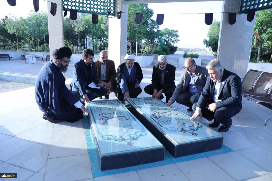 برنامه های سفر رییس دانشگاه فرهنگیان و اعضای هیات رییسه دانشگاه فرهنگیان به استان قم 64