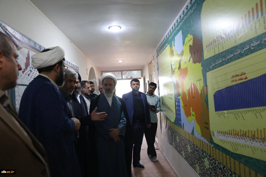 برنامه های سفر رییس دانشگاه فرهنگیان و اعضای هیات رییسه دانشگاه فرهنگیان به استان قم 67