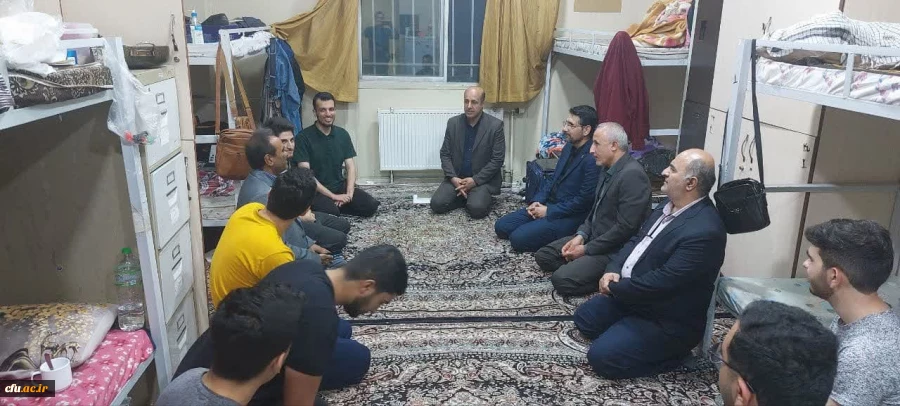 دیدارهای صمیمی سرپرست معاونت فرهنگی و تربیتی با دانشجومعلمان پردیس ها و مراکز دانشگاه فرهنگیان 2