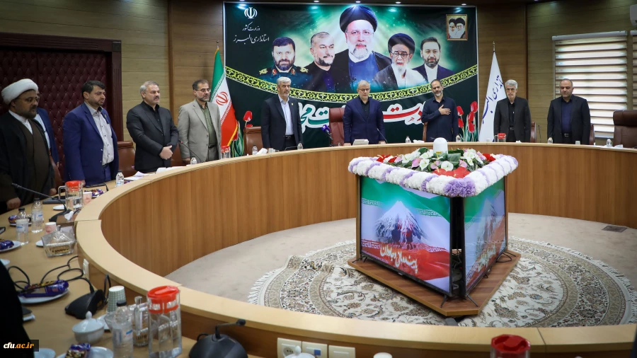 گزارش تصویری سفر رییس دانشگاه فرهنگیان و اعضای هیات رییسه دانشگاه فرهنگیان به استان البرز 11