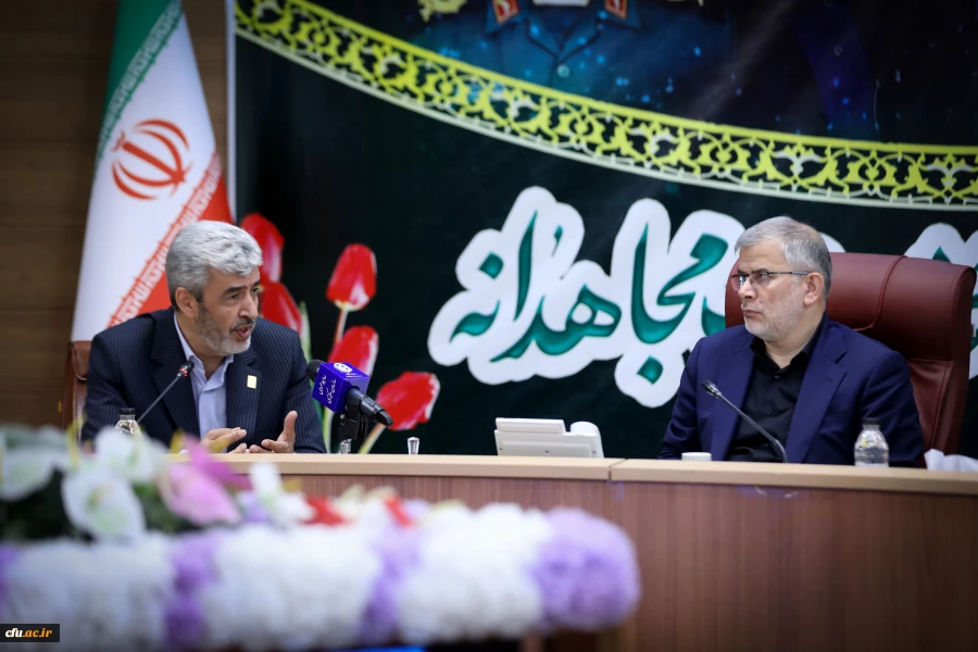 گزارش تصویری سفر رییس دانشگاه فرهنگیان و اعضای هیات رییسه دانشگاه فرهنگیان به استان البرز 22