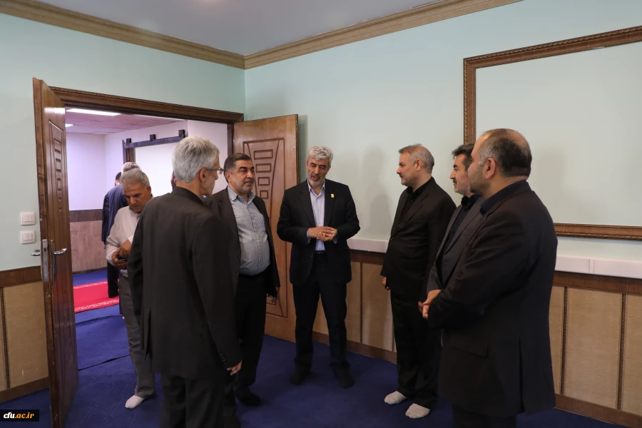 گزارش تصویری سفر رییس دانشگاه فرهنگیان و اعضای هیات رییسه دانشگاه فرهنگیان به استان البرز 30