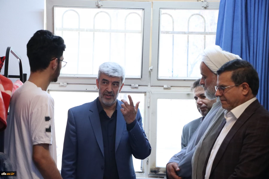 بازدید رجبعلی بروزیی، ریاست دانشگاه فرهنگیان از دانشگاه فرهنگیان استان اصفهان 2