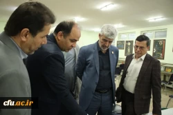 بازدید رئیس دانشگاه فرهنگیان از دانشگاه فرهنگیان استان اصفهان  8